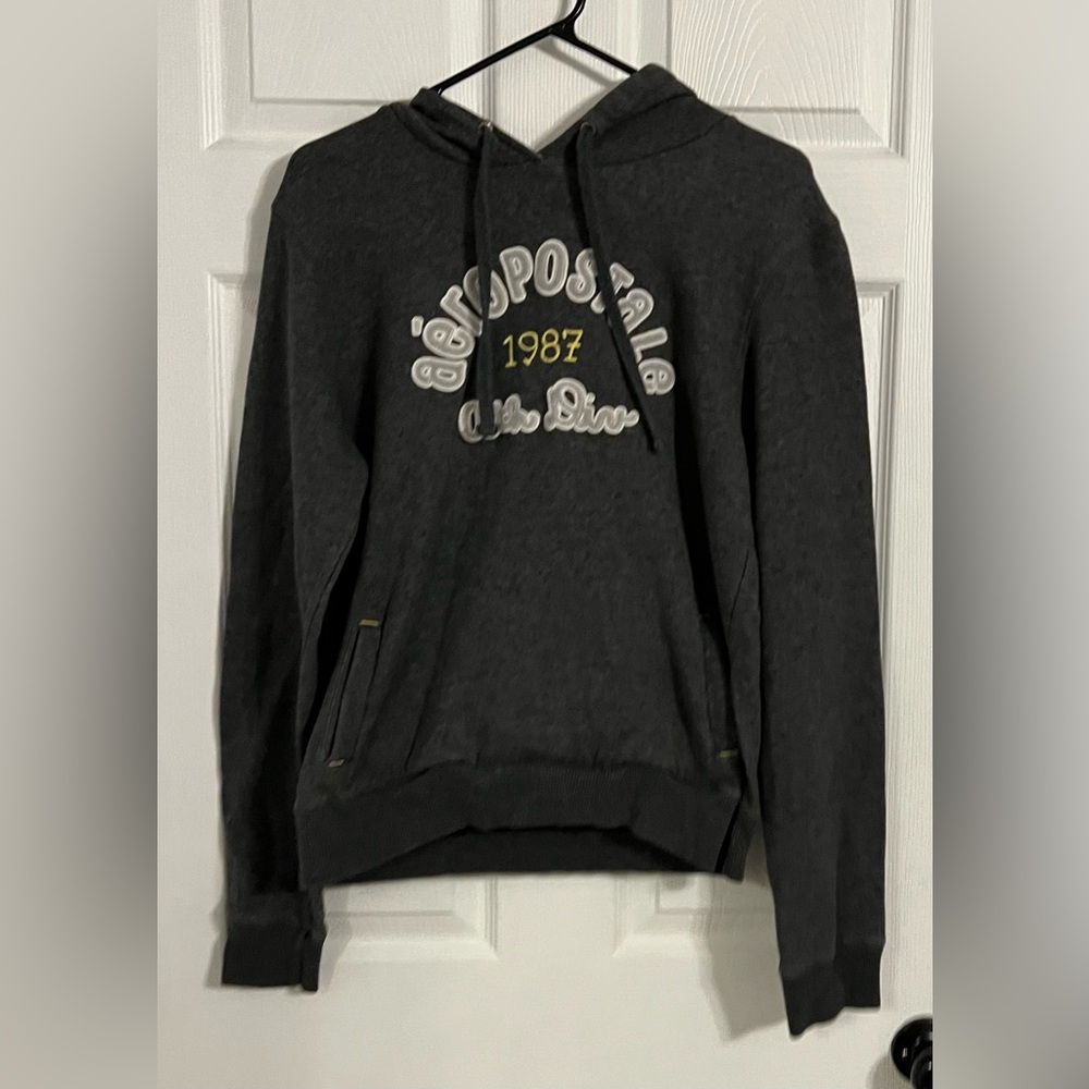 Aeropostale Women’s Xl Gray Athletic Division Hoodie